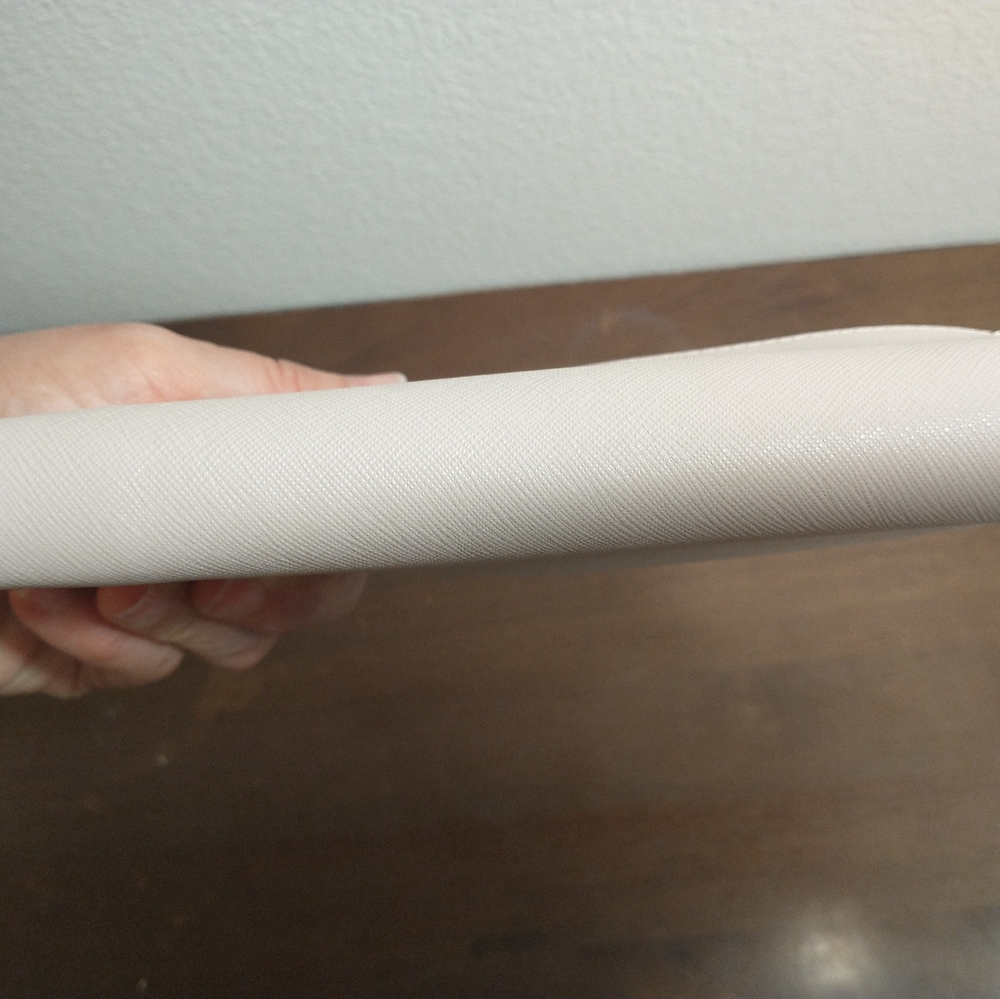 Kate Spade New York Laurel Way Neda Saffiano Leather Zip Around Wallet Tan - Picture 10 of 13